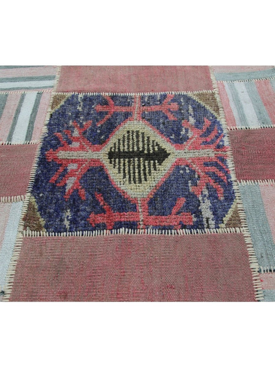 3x7 Patchwork Persian Runner - 109139.