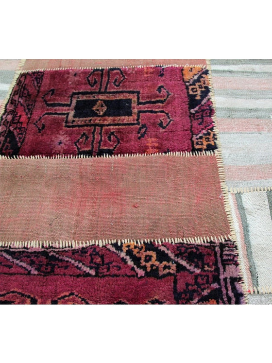 3x7 Patchwork Persian Runner - 109144.