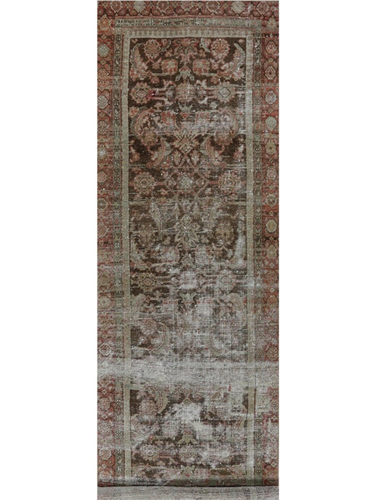 3x9 Vintage Persian Runner - 109597.