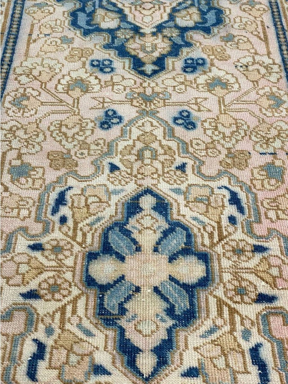 3x9 Old Persian Karajeh Runner - 101494.