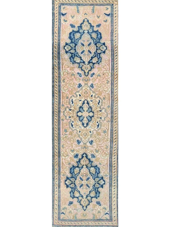 3x9 Old Persian Karajeh Runner - 101494.