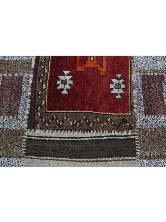 3x9 Patchwork Persian Runner - 109126.