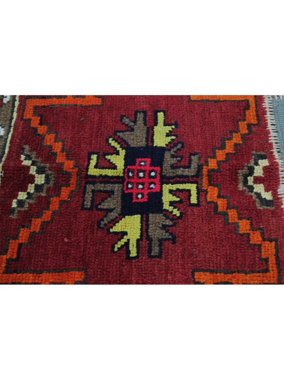 3x9 Patchwork Persian Runner - 109126.