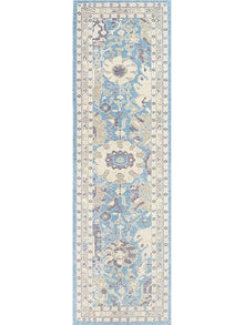  3x9 Turkish Oushak Runner Rug - 111234.