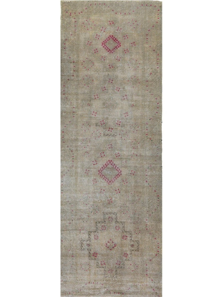 3x9 Vintage Persian Runner Rug - 110267.