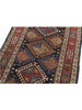 4'1" x 12'8" Antique Russian Kazak Runner - 109076.