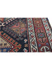 4'1" x 12'8" Antique Russian Kazak Runner - 109076.