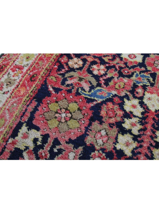 4x10 Antique Persian Hamedan Runner - 102195.