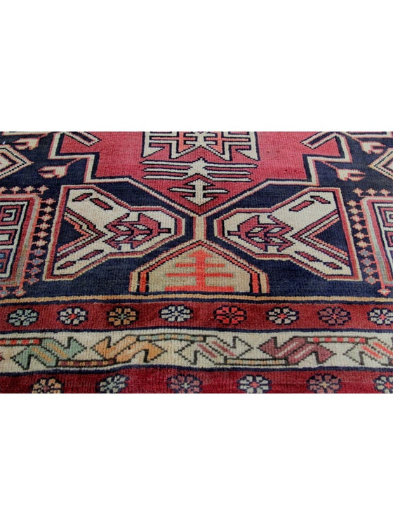 4x10 Old Persian Ardabil Area Rug - 110530.