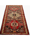 4x10 Old Persian Ardabil Area Rug - 110530.