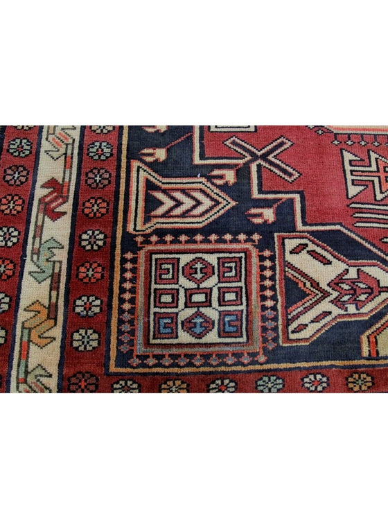 4x10 Old Persian Ardabil Area Rug - 110530.