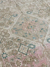 4x10 Old Persian Hamadan Area Rug - 100791.