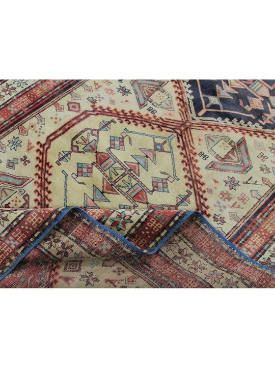 4x10 Old Persian Sarab Runner Rug - 110864.