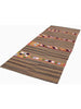 Persian Kilim Area Rug - 3.11x9.10 - Brown - Multi - 109420.