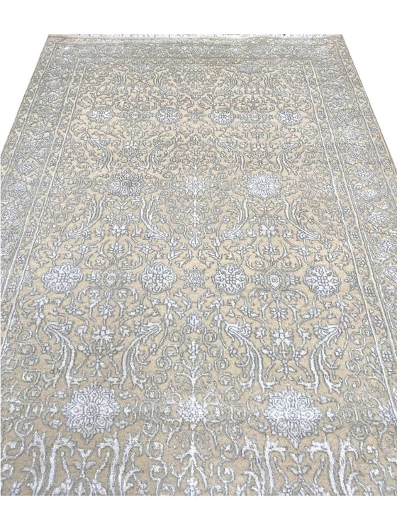 4x10 Transitional Tabriz Area Rug - 501533.