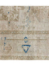 4x11 Antique Persian Heriz Runner - 101504.