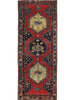 4x11 Old Persian Hamadan Runner Rug - 110353.