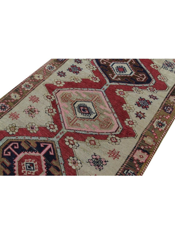 4x11 Old Persian Malayer Runner Rug - 110575.