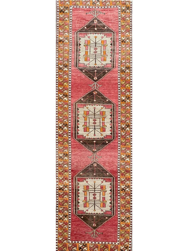 4x13  Old Turkish Kirshahir Runner - 111171.