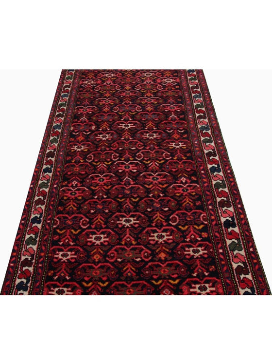 4x16 Antique Persian Hamedan Runner - 108673.