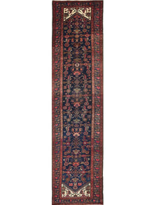  4x16 Old Persian Bijar Runner - 110536.