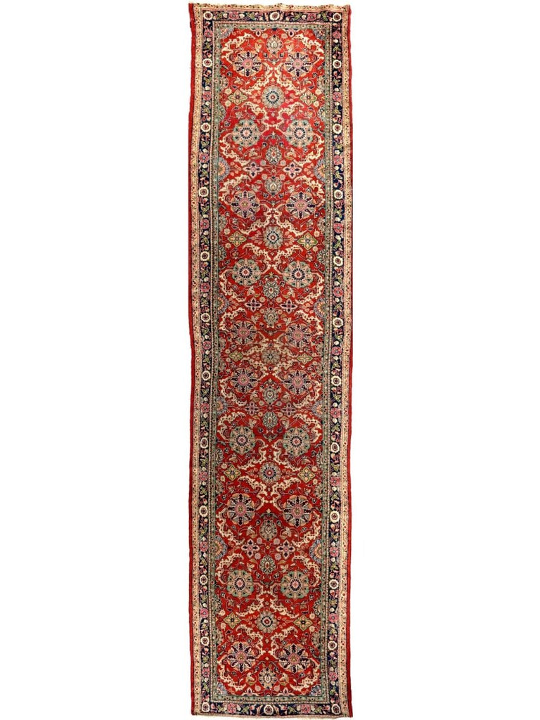 4x18 Antique Persian Mahal Runner - 100631.