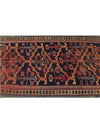 4x18 Antique Persian Malayer Area Rug - 109364.