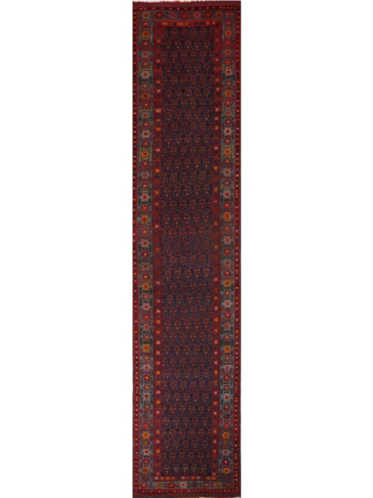 4x18 Old Persian Kurdish Runner - 110260.