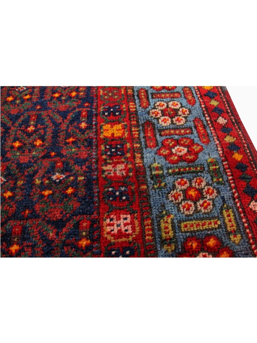 4x18 Rug 4x18 Old Persian Kurdish Runner Rug - Hand Knotted Wool Rug – RenCollection