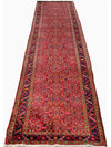 4x19 Old Persian Heriz Area Rug - 110438.