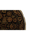 4x4 Round Indian Agra Area Rug - 105542.