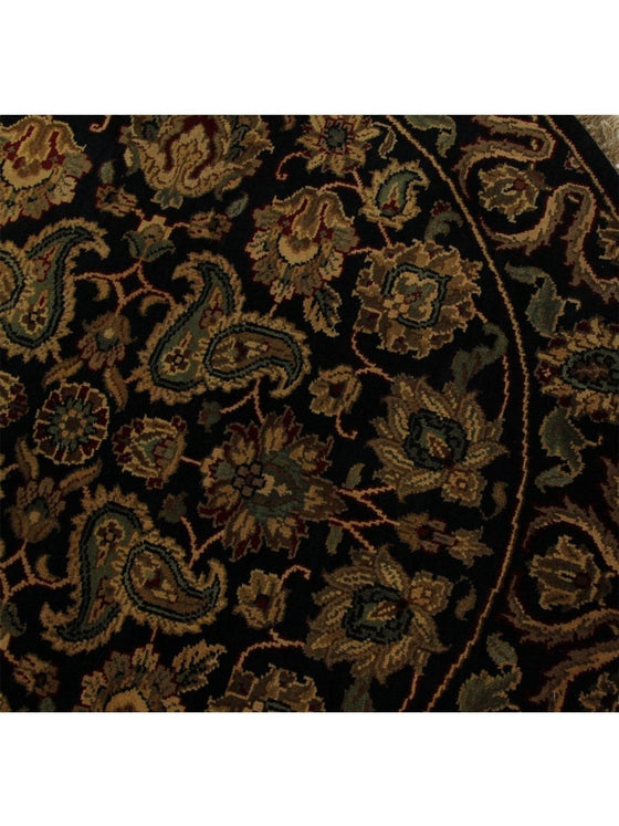 4x4 Round Indian Agra Area Rug - 105542.