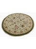 4x4 Round Indian Agra Area Rug - 106236.