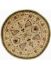 4x4 Round Indian Agra Area Rug - 106236.