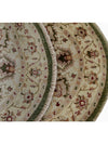 4x4 Round Indian Agra Area Rug - 106236.