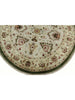 4x4 Round Indian Agra Area Rug - 106236.