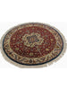 4x4 Round Indian Mughal Area Rug - 106129.