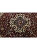 4x4 Round Indian Mughal Area Rug - 106129.
