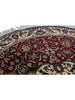 4x4 Round Indian Mughal Area Rug - 106129.