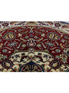 4x4 Round Indian Mughal Area Rug - 106130.