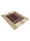 4x5 Patchwork Persian Area Rug - 109087.