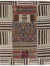 4x5 Patchwork Persian Area Rug - 109124.