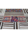 4x5 Patchwork Persian Area Rug - 109124.