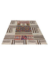 4x5 Patchwork Persian Area Rug - 109124.