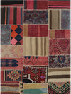 4x5 Patchwork Persian Area Rug - 109163.