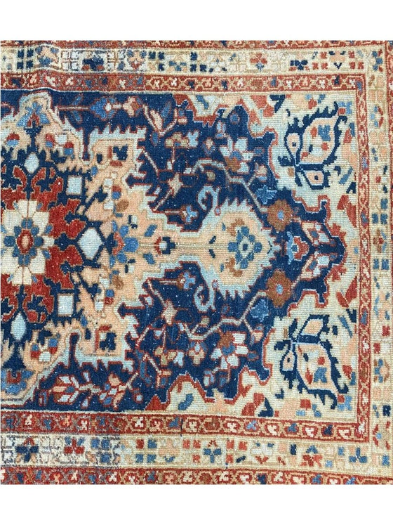 4x6 Antique Persian Bakhtiari Area Rug - 101111.