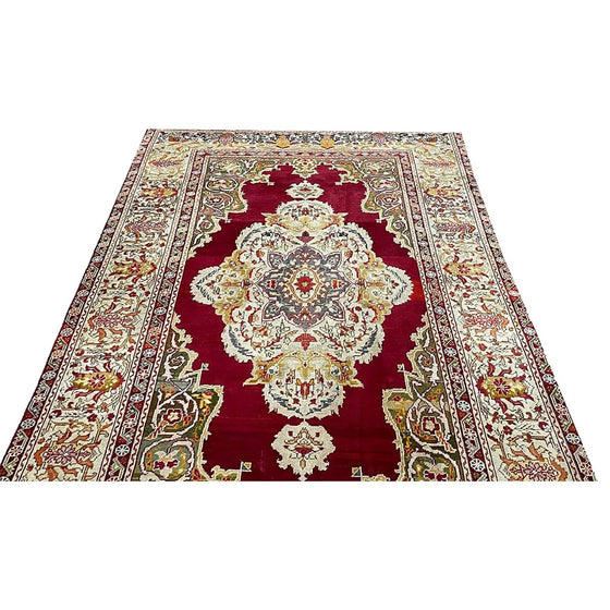 4x6 Antique Turkish Kirshahir Area Rug - 111198.