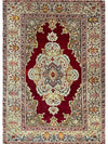 4x6 Antique Turkish Kirshahir Area Rug - 111198.