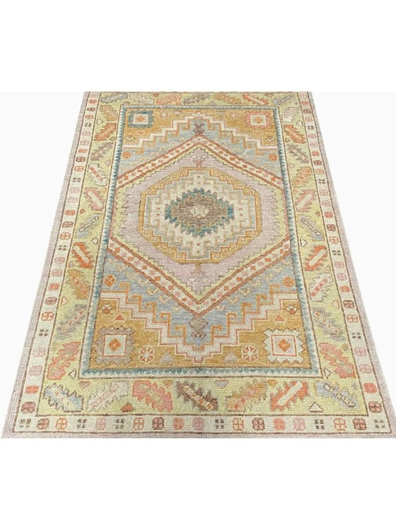 4x6 Turkish Oushak Rug - 111069.