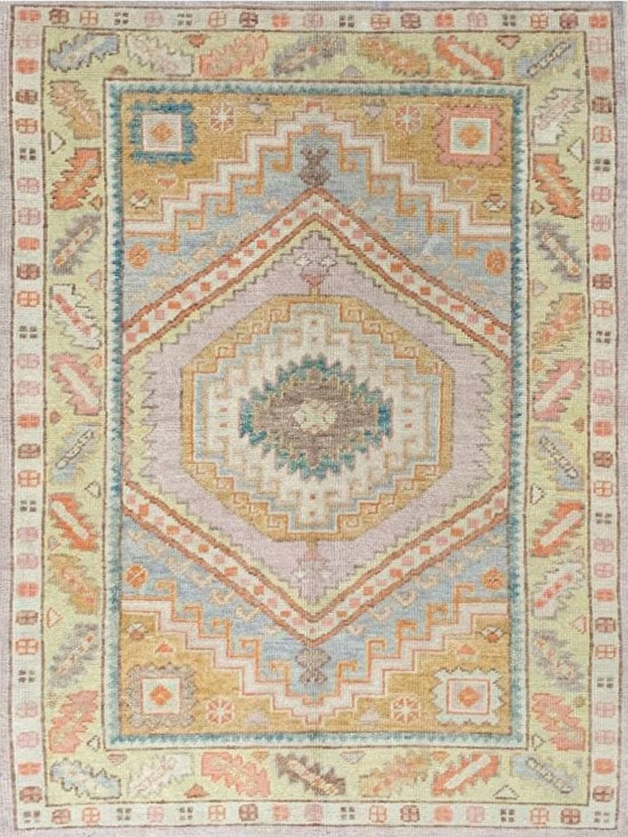 4x6 Turkish Oushak Rug - 111069.